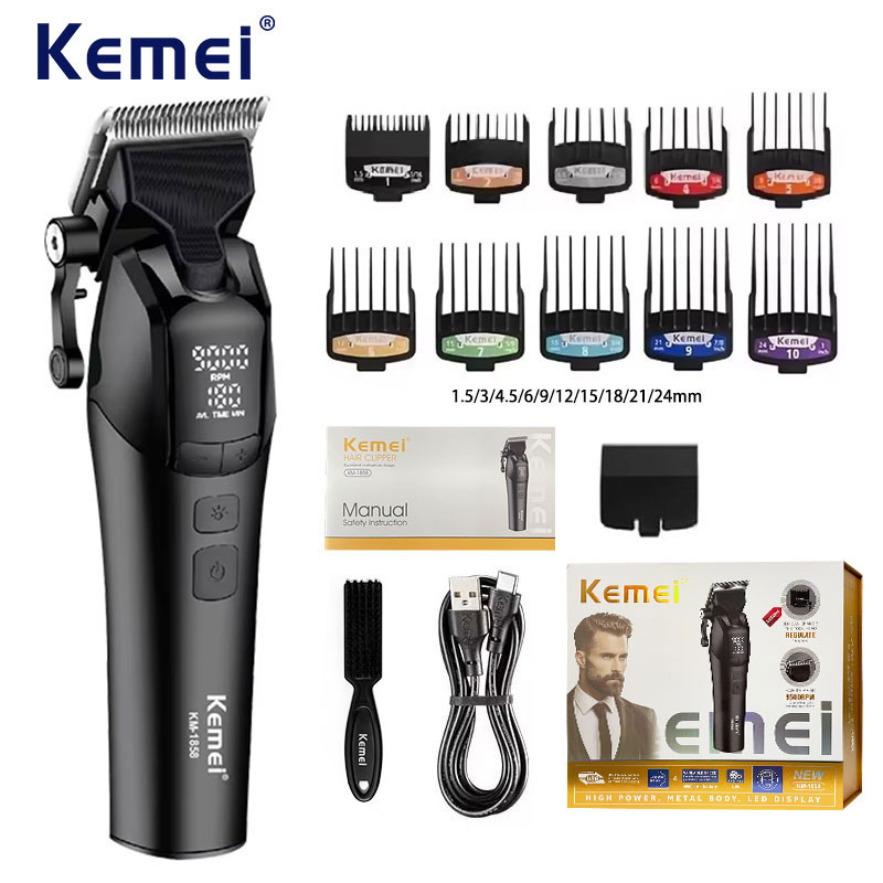 Kemei KM-1858 10W Barber Profe - Hair Care Korean Products ulasan dan harga