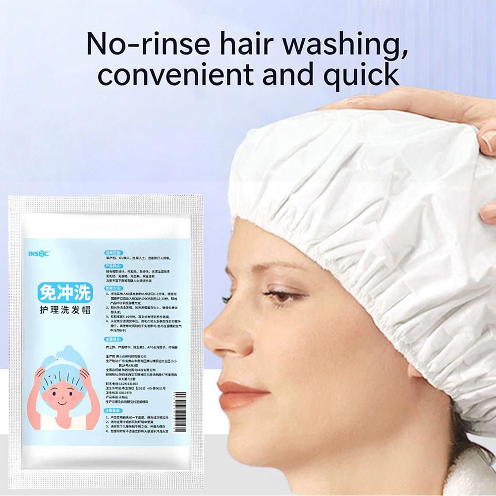 No Rinse Waterless Shampoo Cap - Hair Care Products ulasan dan harga