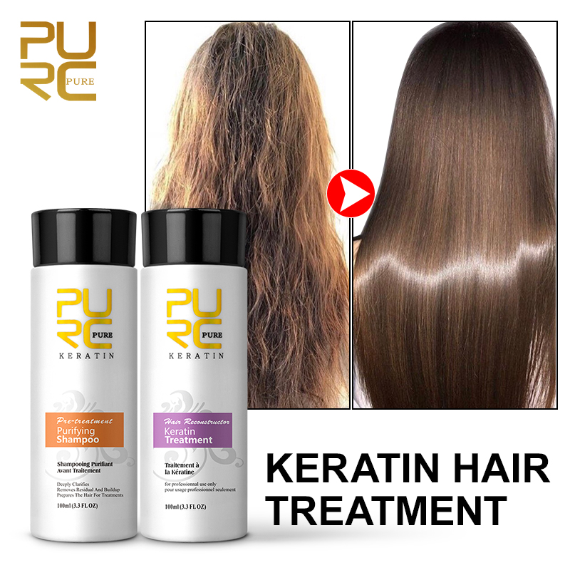PURC Brazilian Keratin Hair Tr - Hair Care Organic ulasan dan harga